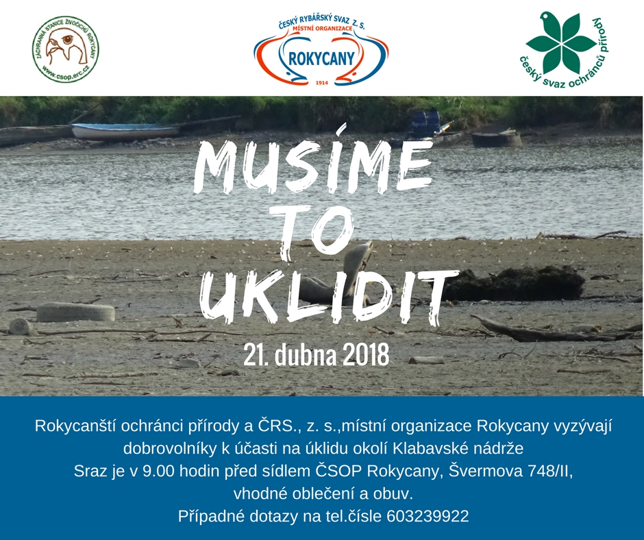Musíme to uklidit 2018