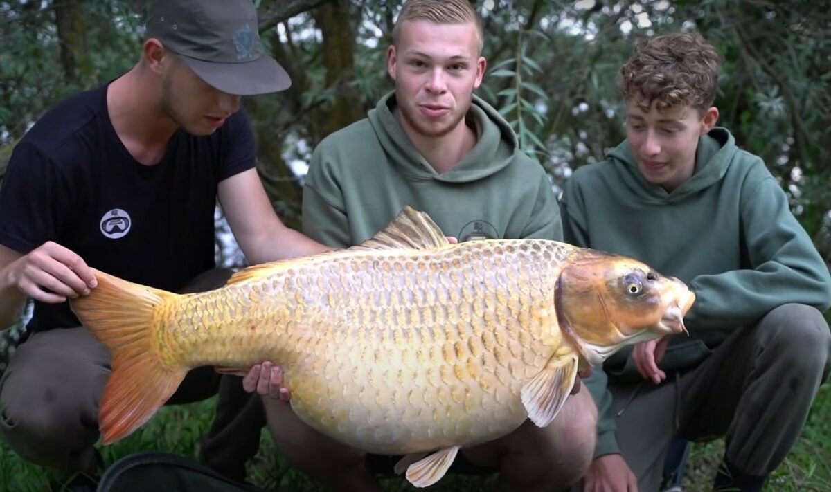 VIDEO: Gigantický zlatý kapr o váze 26 kilo! Tohle je životní sen každého rybáře