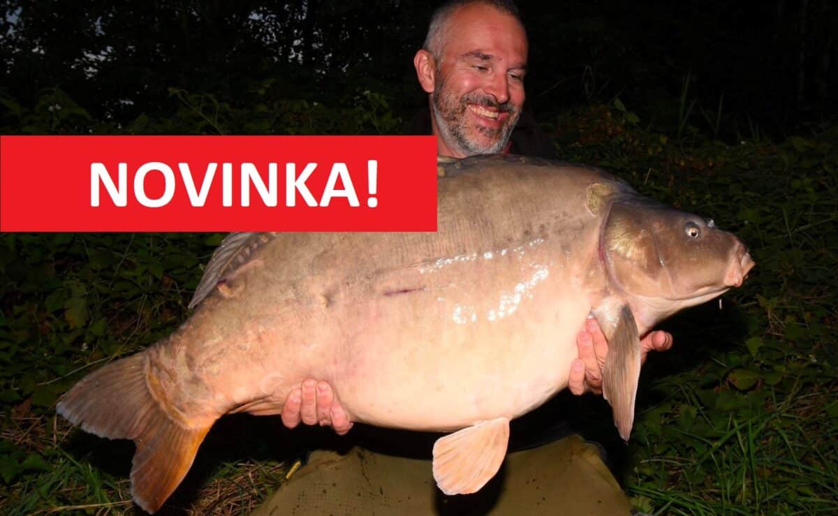 NOVINKA: Boilies, na které Michal Kučera chytil kapra +30 kilo! Obsahuje rybí maso