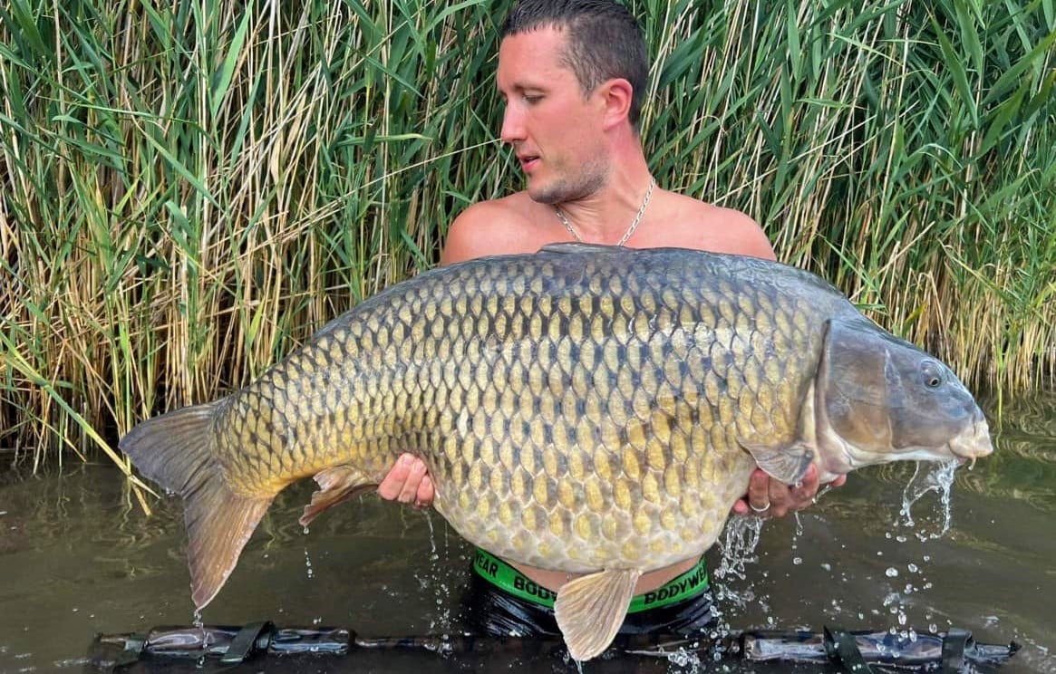 Další gigant z české vody: Rybář ulovil šupináče o váze přes 34 kilogramů