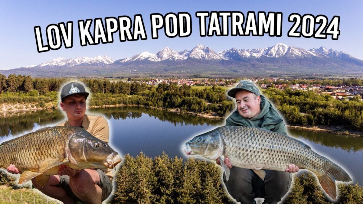Úchvatný lov kapra na Slovensku pod Tatrami: rybaření na zarostlé štěrkovně