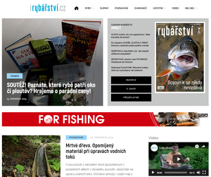 Nový web časopisu Rybářství přináší články, soutěže a videa!