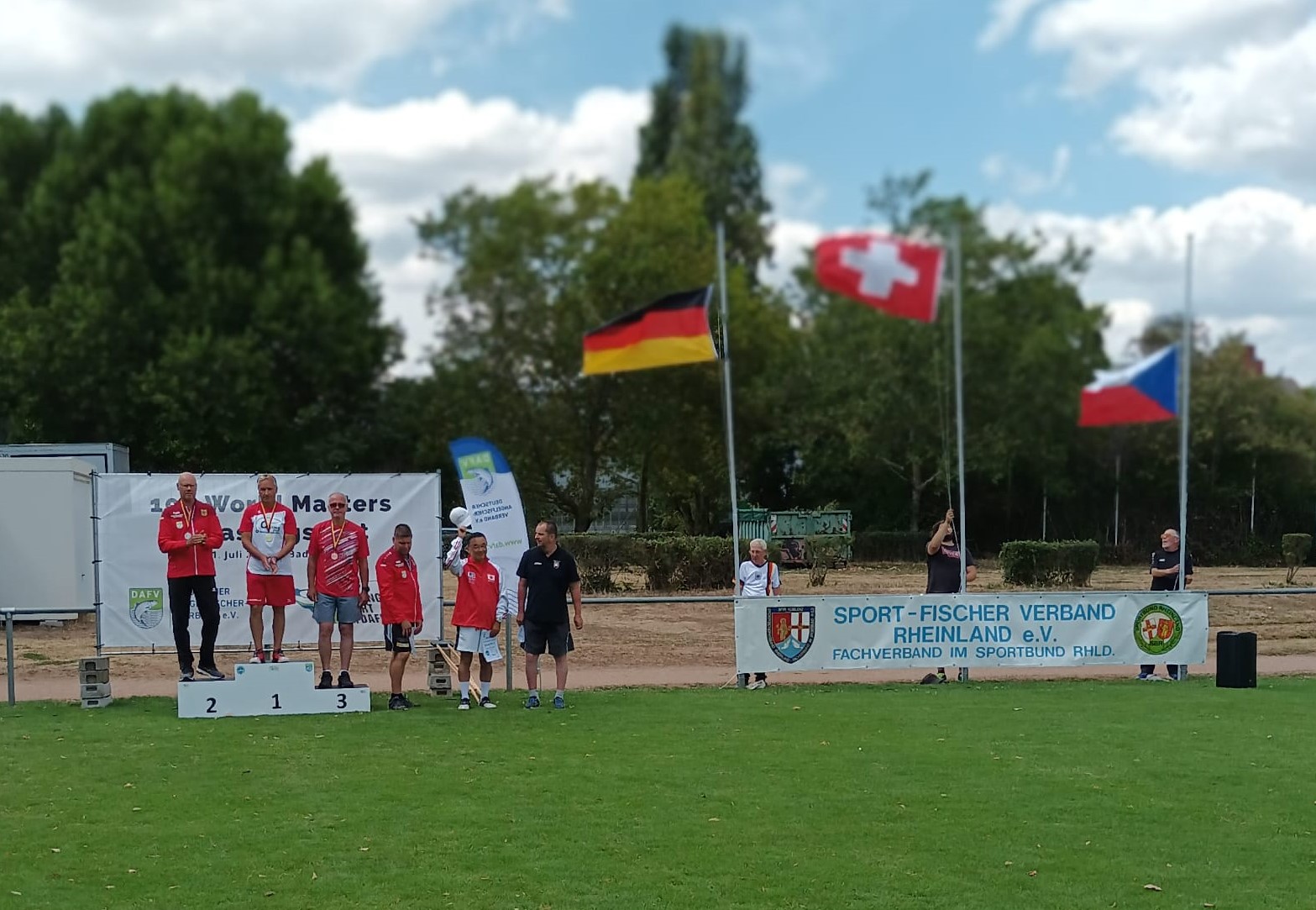V Německu proběhlo o víkendu Mistrovství světa veteránů v rybolovné technice