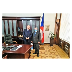 Předseda SÚS na návštěvě u ministra Tomana